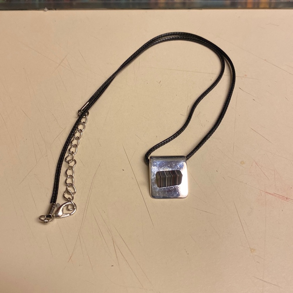 Fordite necklace